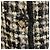 Abrigo de tweed con cinturón Edward Achour Negro / Blanco con botones de cristal - vista 5