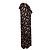Céline Vestido Jabot de Georgette de Seda Floral Multi Negro Celine - vista 2