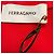 Salvatore Ferragamo Top stretch in nylon a maniche lunghe Ferragamo rosso con cristalli - vista 4