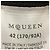 Alexander Mcqueen Top corset McQueen negro palabra de honor con cremallera trasera - vista 5