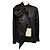 Alexander Mcqueen Camicia in cotone McQueen nera con volant e fiocco Nero