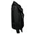 Alexander Mcqueen Camicia in cotone McQueen nera con volant e fiocco Nero - vista 2