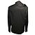 Alexander Mcqueen Camicia in cotone McQueen nera con volant e fiocco Nero - vista 3