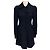 Prada Navy Blue Structured Wool Coat