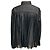 Camisa plisada a cuadros gris carbón Sacai - vista 3