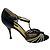 Sandali Dolce & Gabbana in pelle e mesh con cristalli neri Nero - vista 2