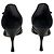 Sandali Dolce & Gabbana in pelle e mesh con cristalli neri Nero - vista 5