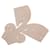 Neutral Hermès Swift Tete De Cheval Horse Foldable Bag Charm Key Chain Beige  - view 1