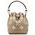 Borsa secchiello Louis Vuitton Nano Noe Bicolor Monogram Empreinte Marrone