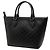 Borsa tote convertibile Small Guccissima Gucci nera Nero - vista 2