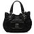 Dior Nylon Cannage Charming Lock Tote Schwarz