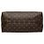 Borsa Hobo Louis Vuitton Monogram Flower Marrone - vista 3