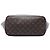 Borsa Tote Louis Vuitton Monogram Neverfull MM Marrone - vista 3