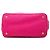 Borsa Tote Satchel Prada Small Canvas Canapa Logo Rosa - vista 3