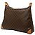 Borsa a tracolla Louis Vuitton Monogram Boulogne 50 Marrone - vista 2
