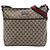 Bolso bandolera Gucci GG Canvas Web beige