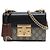 Borsa a Tracolla Gucci Small GG Supreme Padlock Nera Nero