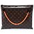 Borsa a Pochette Clutch Louis Vuitton Monogram Solar Ray A4 Marrone
