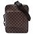 Borsa a tracolla Louis Vuitton Damier Ebene Olav MM marrone
