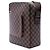 Borsa a tracolla Louis Vuitton Damier Ebene Olav MM marrone - vista 2