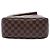 Borsa a tracolla Louis Vuitton Damier Ebene Olav MM marrone - vista 3