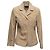 Prada Wildlederjacke Tan Größe US S Kamel