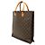 Borsa Tote Louis Vuitton Monogram Sac Plat Marrone - vista 2