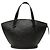 Borsa a mano Louis Vuitton Epi Saint Jacques PM nera con tracolla corta Nero