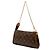 Borsa Satchel Louis Vuitton Monogram Eva Marrone - vista 2