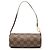 Borsa a mano Louis Vuitton Damier Ebene Papillon Pochette Marrone
