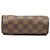 Borsa a mano Louis Vuitton Damier Ebene Papillon Pochette Marrone - vista 3