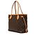 Borsa Tote Louis Vuitton Monogram Neverfull PM Marrone - vista 2