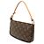 Borsa a tracolla Louis Vuitton Monogram Pochette Accessoires Marrone - vista 2