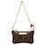 Borsa a tracolla Louis Vuitton Monogram Pochette Milla PM Marrone