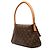 Borsa a tracolla Mini Looping Monogram Louis Vuitton Marrone - vista 2