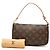 Bolso de hombro Louis Vuitton Monogram Pochette Accessoires Marrón Castaño - vista 8