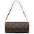 Borsa a mano Louis Vuitton Monogram Papillon Pochette Marrone