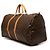 Borsa da viaggio Louis Vuitton Monogram Keepall 60 Marrone - vista 2