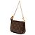 Borsa a mano Louis Vuitton Monogram Mini Pochette Accessoires Marrone - vista 2