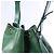 Borsa a tracolla Louis Vuitton Leather Epi Noe in Green Verde - vista 5