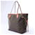 Borsa a spalla Louis Vuitton Monogram Neverfull MM in marrone Beige - vista 2