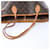 Borsa a spalla Louis Vuitton Monogram Neverfull MM in marrone Beige - vista 6