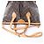 Borsa Louis Vuitton Palermo Monogram PM in marrone - vista 11