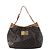 Borsa a tracolla Louis Vuitton Monogram Galliera PM in marrone