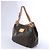 Borsa a tracolla Louis Vuitton Monogram Galliera PM in marrone - vista 2