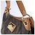 Borsa a tracolla Louis Vuitton Monogram Galliera PM in marrone - vista 3