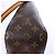 Borsa a tracolla Louis Vuitton Looping Monogram MM Marrone Beige - vista 10