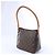 Borsa a tracolla Louis Vuitton Looping Monogram MM Marrone Beige - vista 3