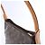 Borsa a tracolla Louis Vuitton Looping Monogram MM Marrone Beige - vista 4