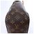 Borsa a tracolla Louis Vuitton Looping Monogram MM Marrone Beige - vista 9
